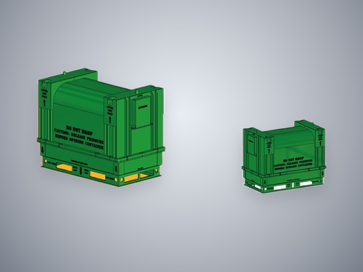 CTS800 Series Engine Shipping And Storage Container CE02-CTS8-001