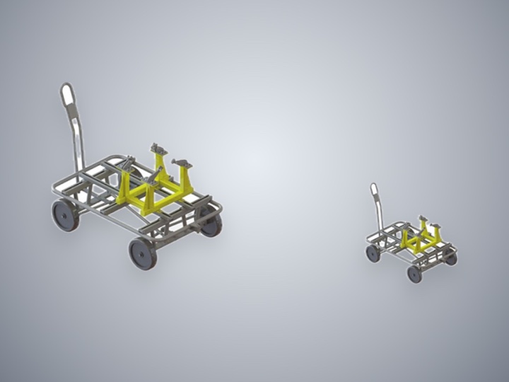 TS1400 Series Engine Transport Trolley